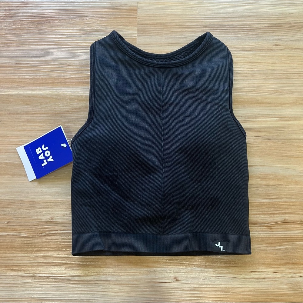 JoyLab Cropped Fit Hi-Neck Sports Bra Workout Tank NWT